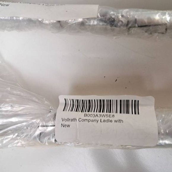 Vollrath Company Ladle with Hooked Handle, Silver - Picture 3 of 3